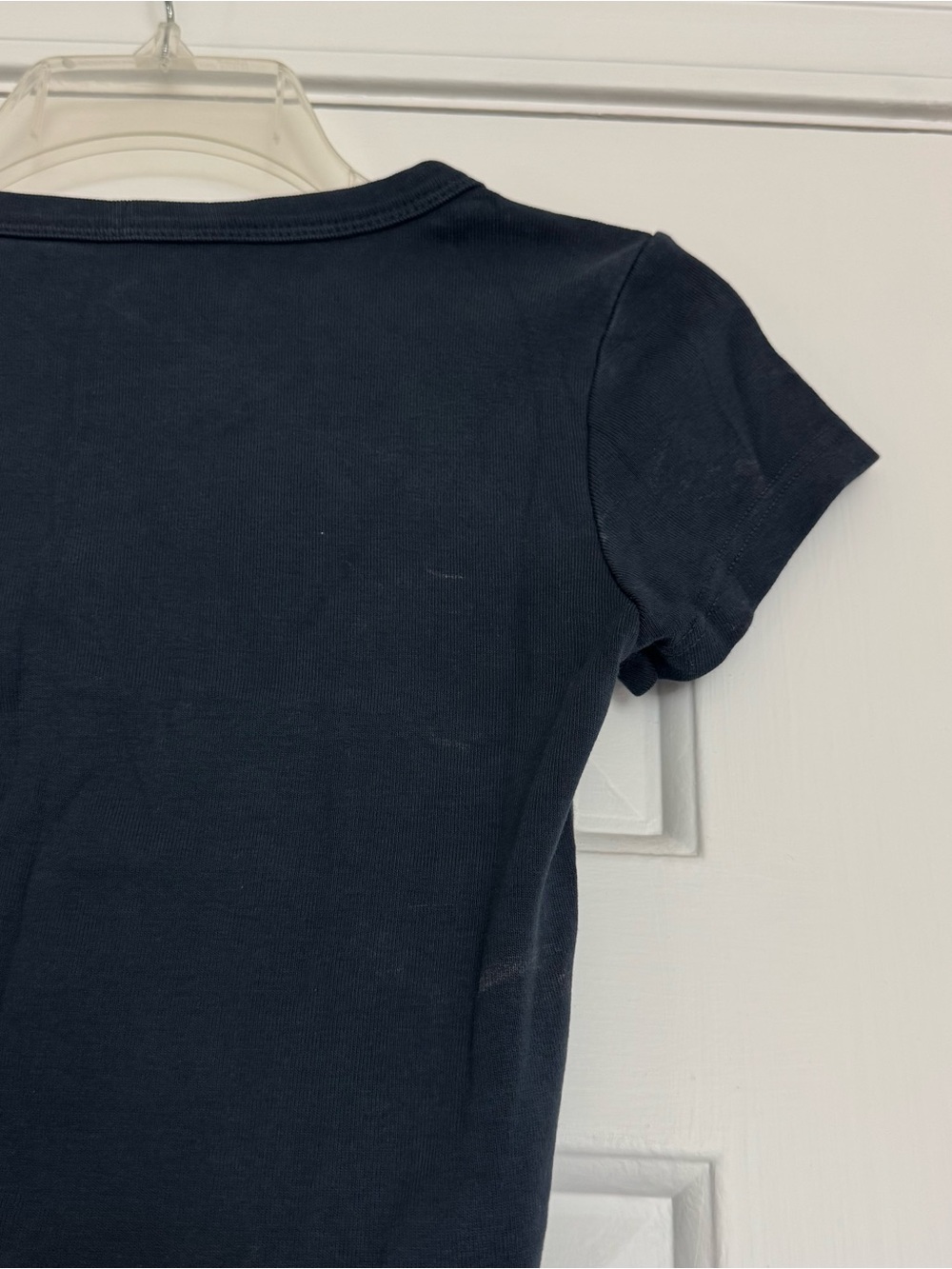 Brandy Melville Navy Nashville Graphic Baby Tee - Picture 4 of 5
